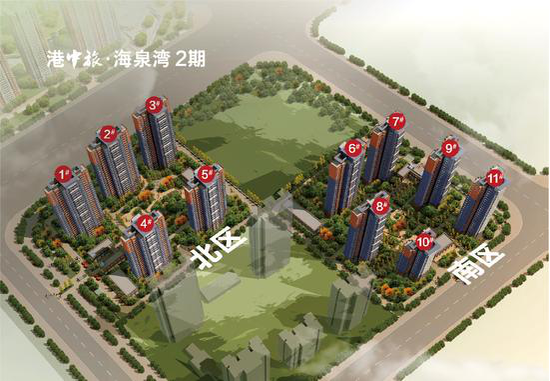 港GGbet·海泉湾二期新品主打改善 面积区间88-140㎡在售